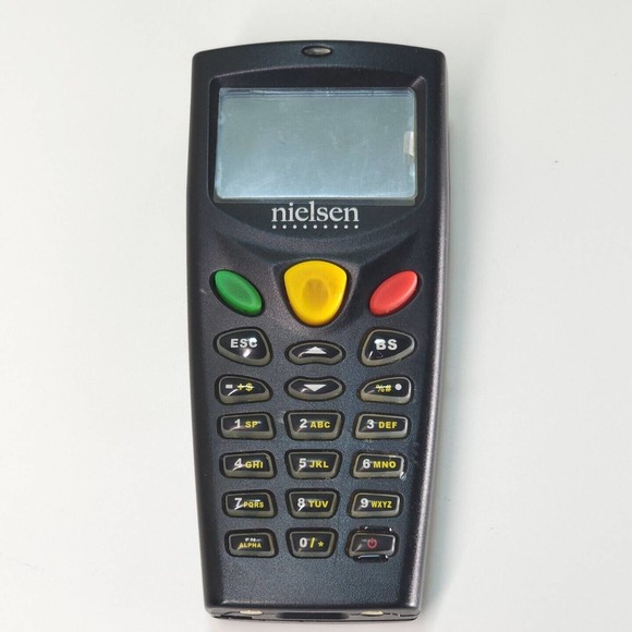 Cipher Lab 8001-C LCD Display Portable Nielsen Laser Terminal Bar code Scanner - Picture 1 of 6